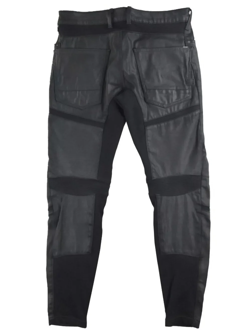 G-Star Raw Motac 3D Slim Coated Denim Pants Moto Style Men 